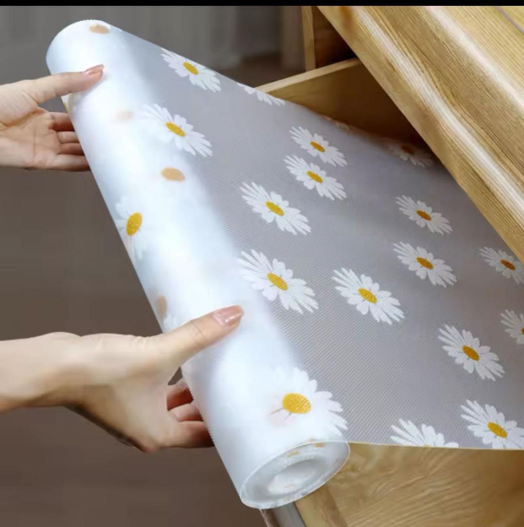Daisy Pattern Kitchen Drawer Liners