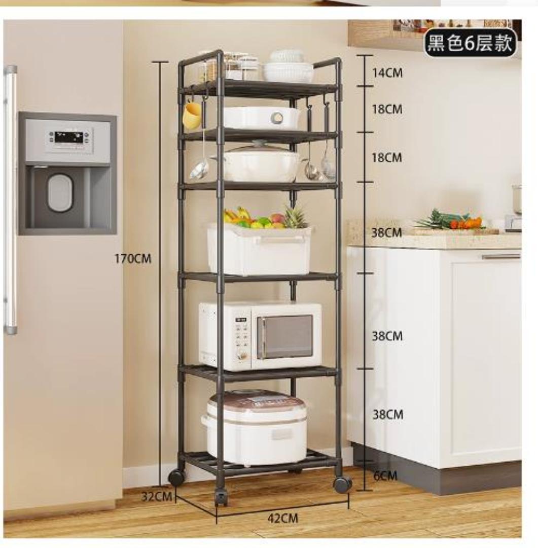 6-Tier Multifunctional Storage Rack