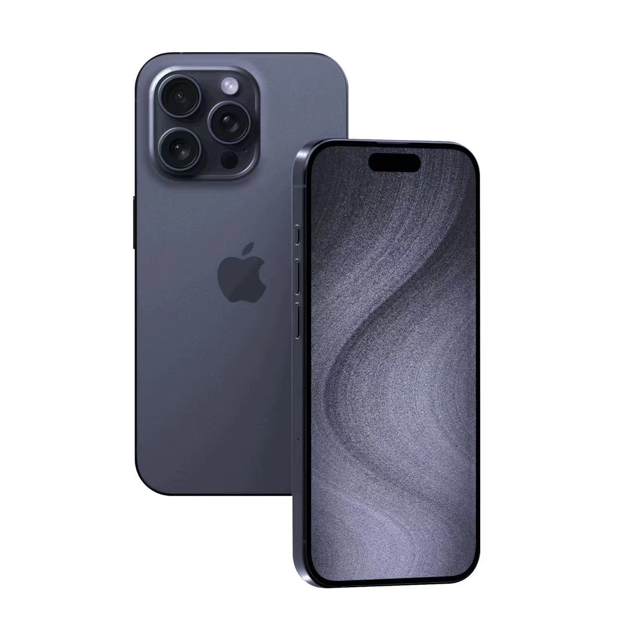 iPhone 15 Pro original refurbished dual sim phone, original color choices, with 128GB/256GB/512GB at wholesale prices, with Free stylish phone case as gift.
