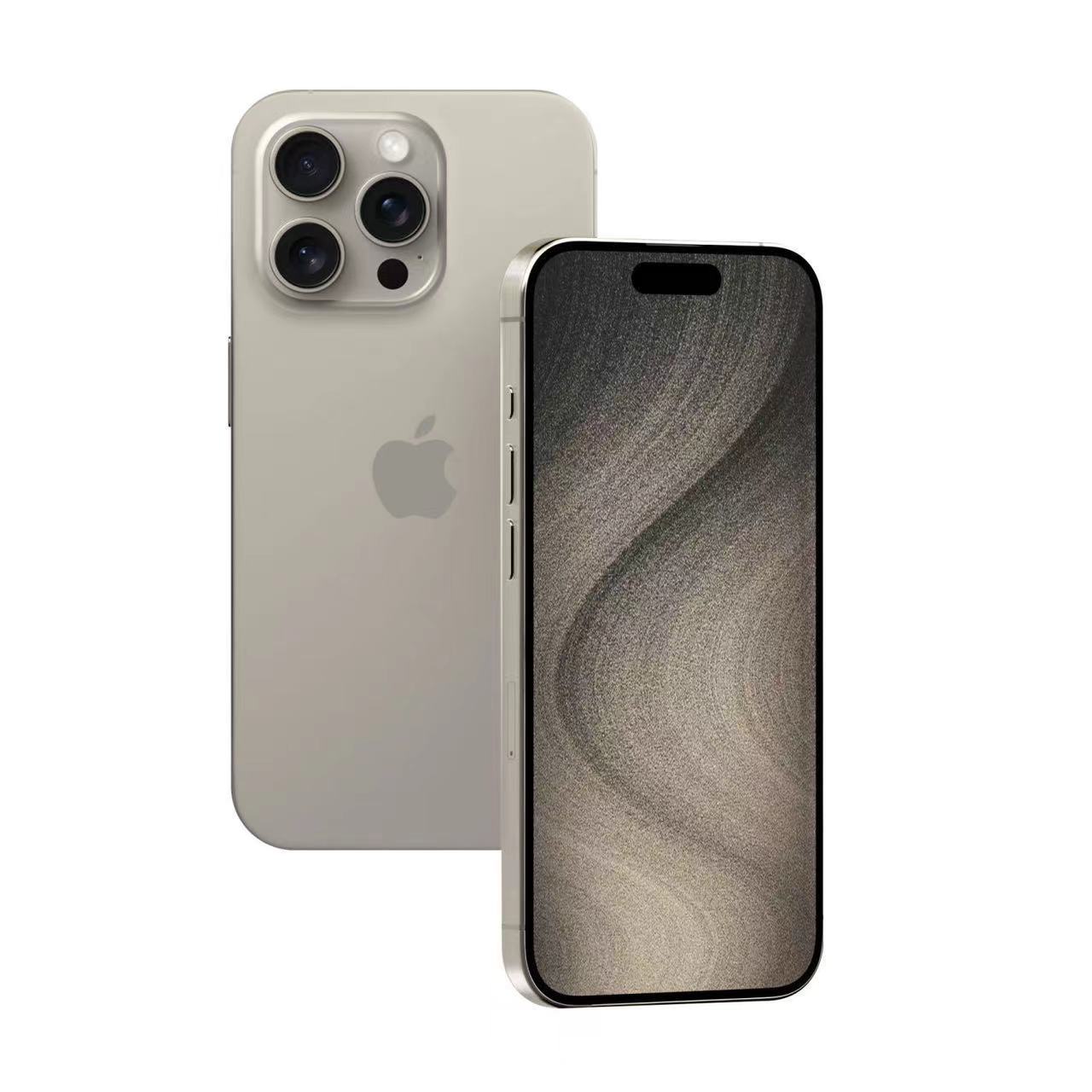 iPhone 15 Pro original refurbished dual sim phone, original color choices, with 128GB/256GB/512GB at wholesale prices, with Free stylish phone case as gift.