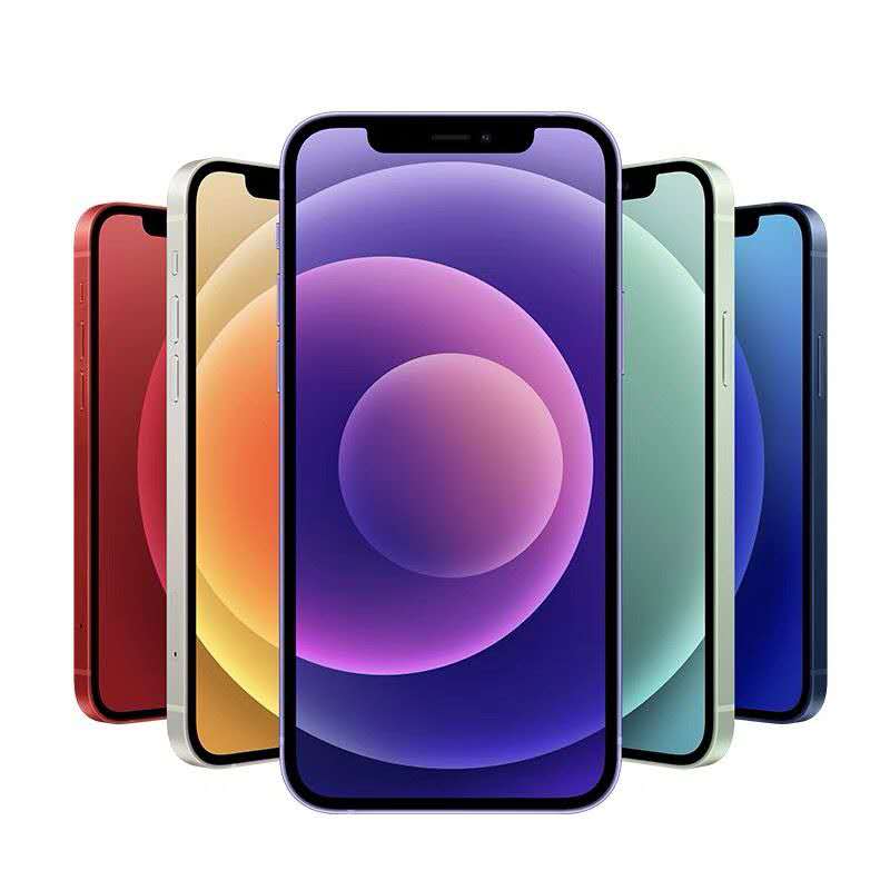 iPhone 12 mini original quality official color choices with ROM of 128GB/256GB visiting Apple store for most of the apps, with gift of a free unique designed stylish phone case