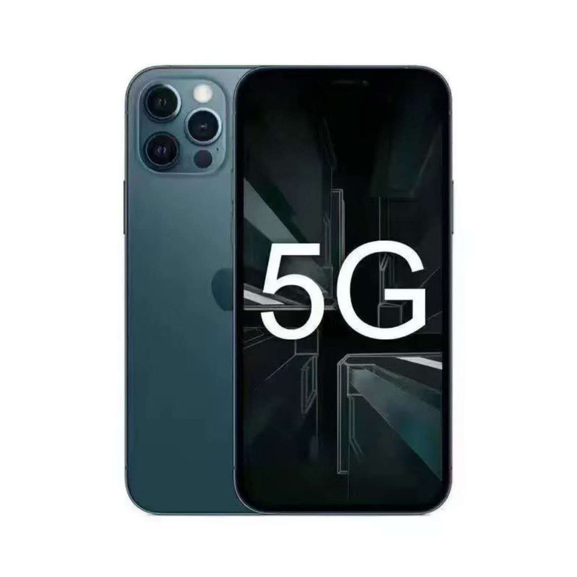 iPhone 12 Pro Max high quality Class A+ with 12 months warranty refurbished phone, original color choices with 128GB/256GB/512GB, free phone case as purchase gift available