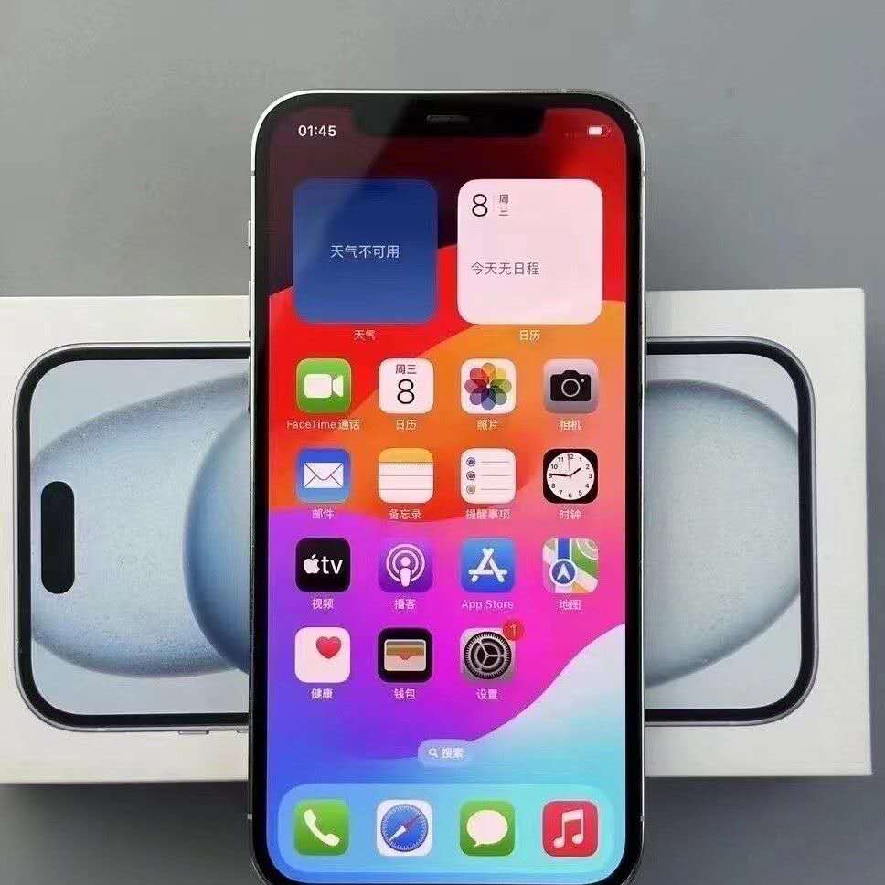iPhone 12 Pro Max high quality Class A+ with 12 months warranty refurbished phone, original color choices with 128GB/256GB/512GB, free phone case as purchase gift available