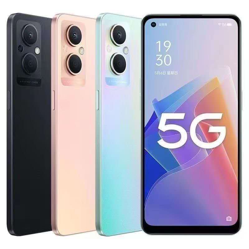 OPPO A96 5G smart phone, 8+128GB/8+256GB original quality with affordable price can get access to Google services