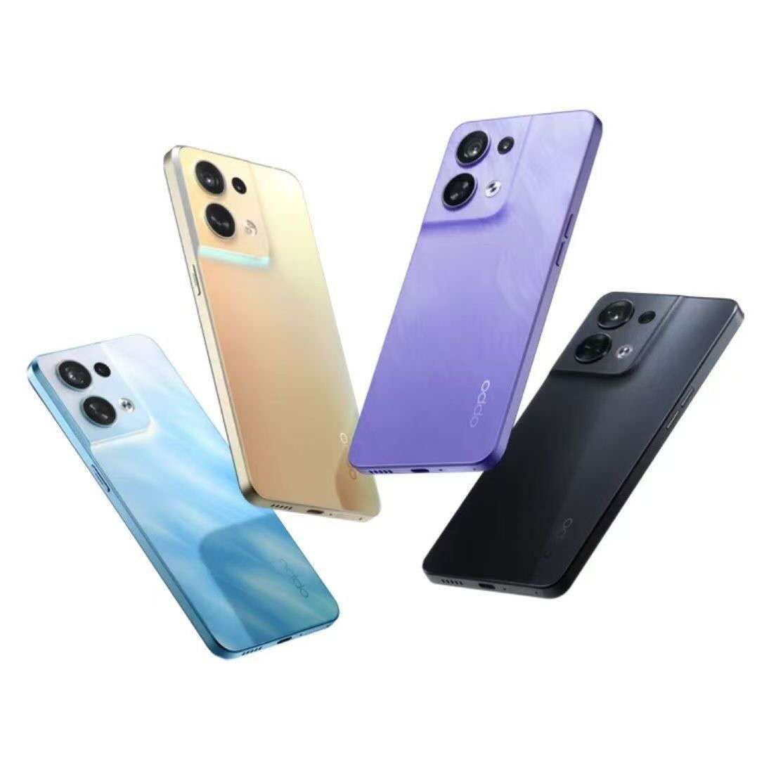 Oppo Reno8 refurbished high quality smart phone, 8+128GB/8+256GB access Google services original color choices affordable prices smart phone