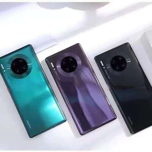 Huawei Mate 30 5G with original color choices Class A+ quality refurbished 128GB/256GB for ROM can be access to Google service through guidance of our shop all the necessary apps installed