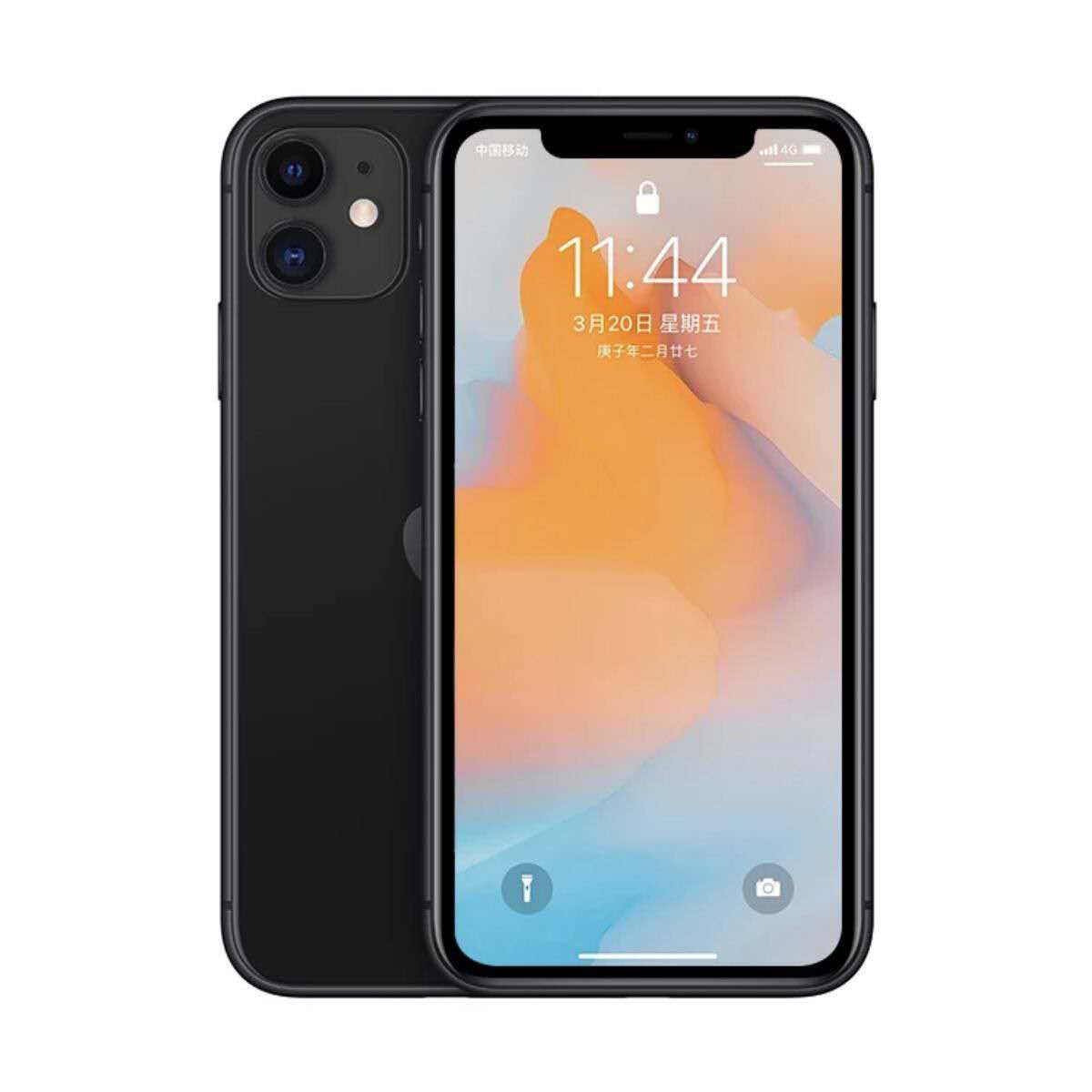iPhone 11 original refurbished quality smart phone, download all the apps free from app store, official color choice with 64GB/128GB/256GB multiple choices of memory
