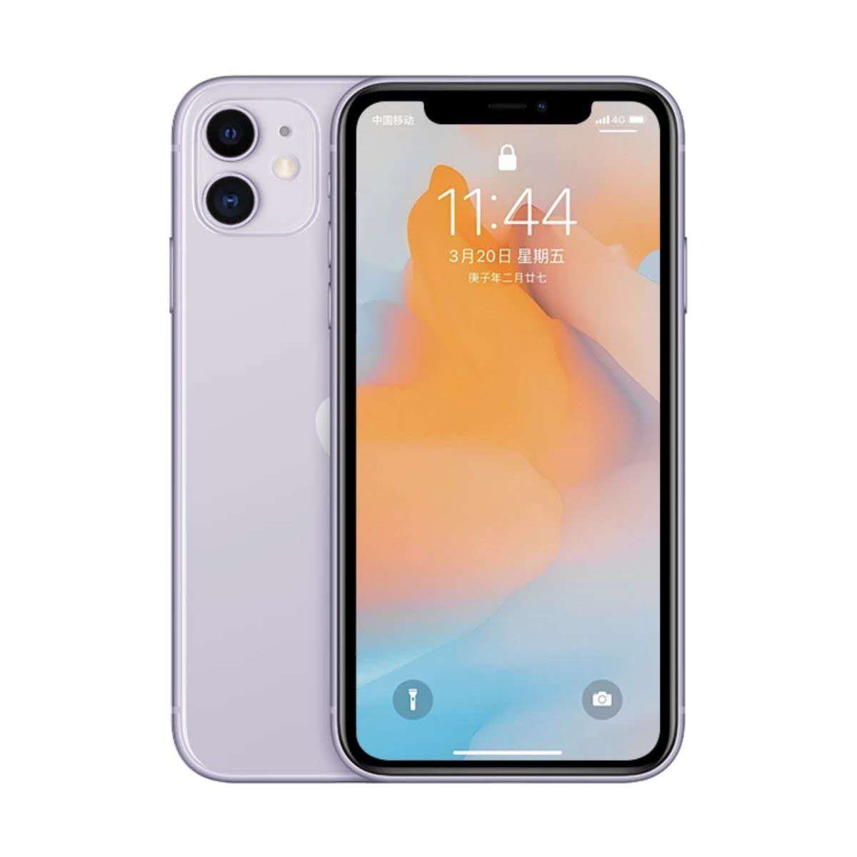 iPhone 11 original refurbished quality smart phone, download all the apps free from app store, official color choice with 64GB/128GB/256GB multiple choices of memory