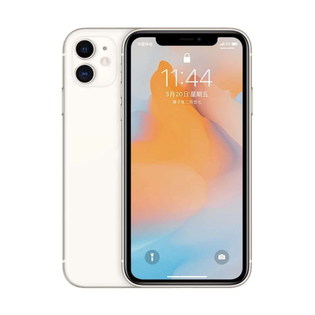iPhone 11 original refurbished quality smart phone, download all the apps free from app store, official color choice with 64GB/128GB/256GB multiple choices of memory