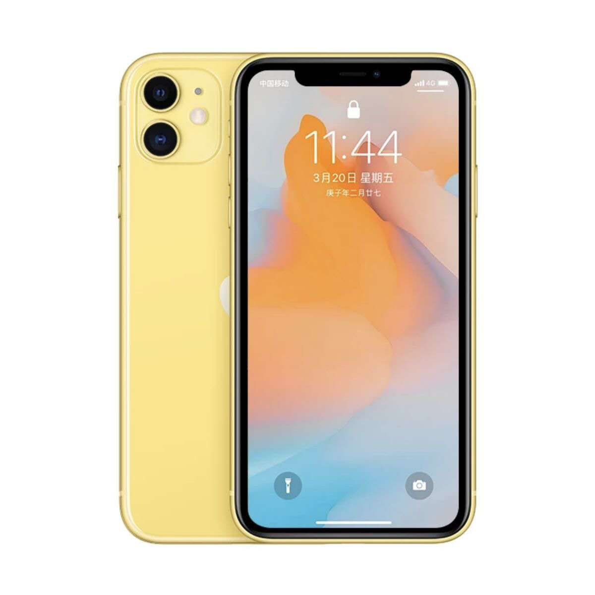 iPhone 11 original refurbished quality smart phone, download all the apps free from app store, official color choice with 64GB/128GB/256GB multiple choices of memory