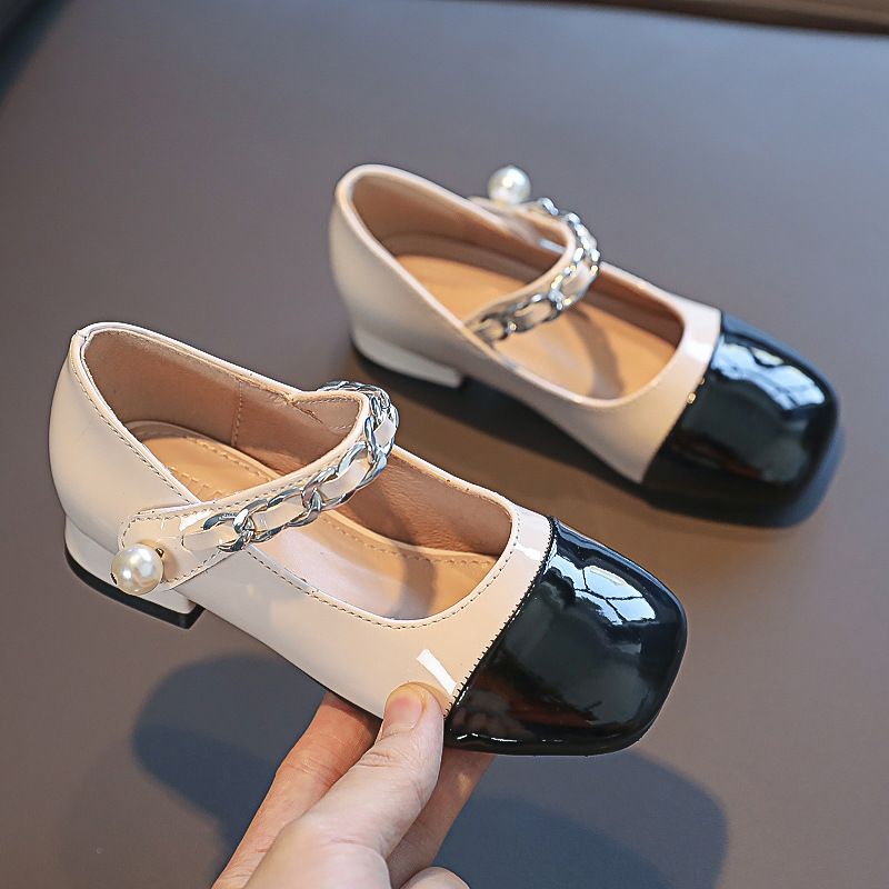 New girls' shoes Princess shoes with dress shoes color matching high-heeled casual shoes are suitable for birthday parties, school Christmas parties and banquets.