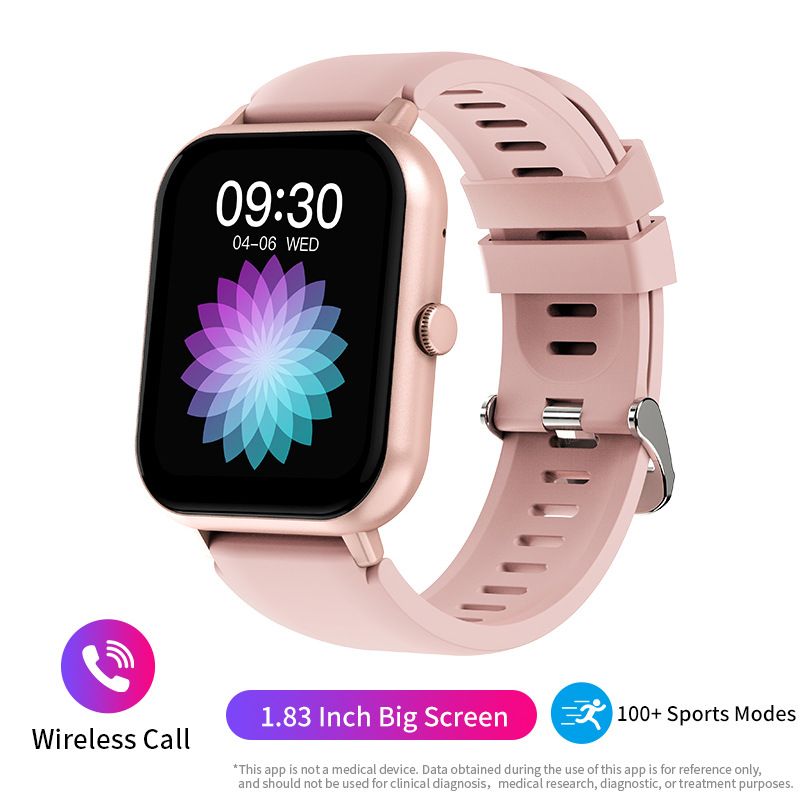 New smart watch Bluetooth call heart rate blood pressure blood oxygen detection outdoor sports watch is suitable for leisure sports business wear.