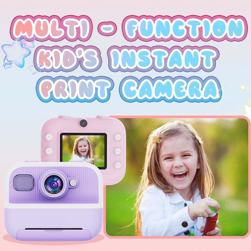 New children's polaroid camera instant printing camera digital camera children's toy camera birthday gift
