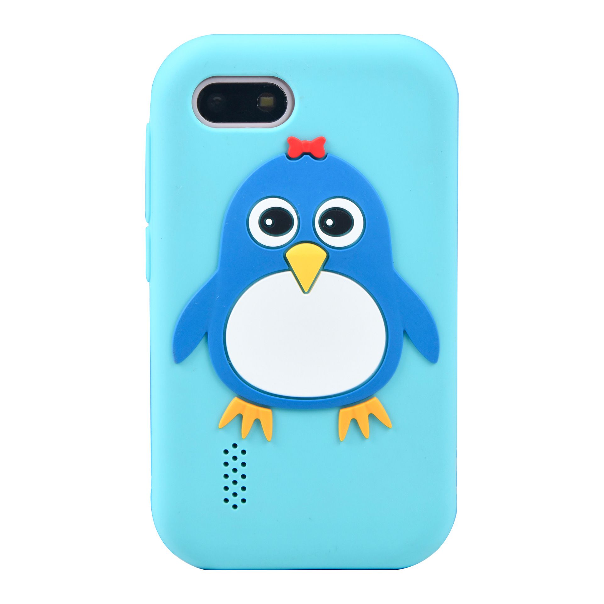 New children's mobile phone smart touch digital silicone Penguin mobile phone toy mini cartoon digital camera children's toys birthday holiday gifts