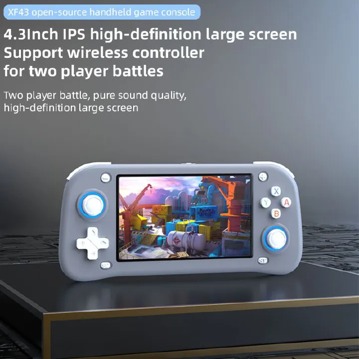 New XF43 handheld game console 4.3-inch arcade PS1 simulator HD HD output PSP handheld