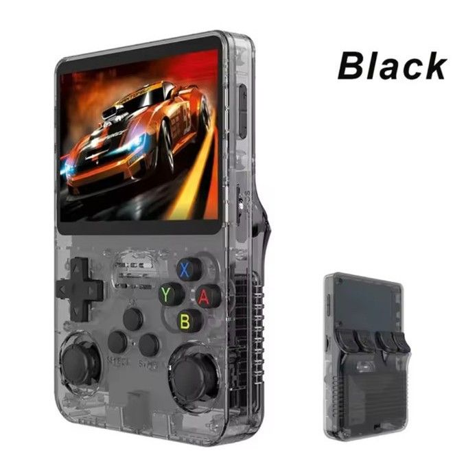 New R36S open source handheld game console retro GBA arcade classic FC arcade portable PSP（128G卡）