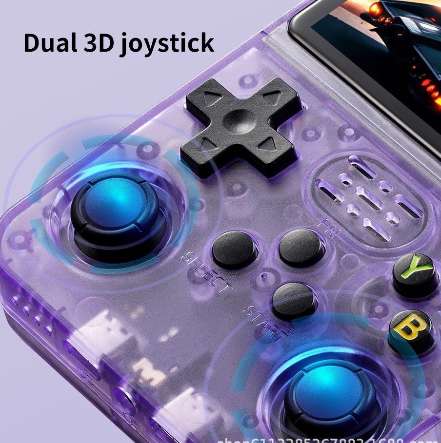 New R36S open source handheld game console retro GBA arcade classic FC arcade portable PSP（128G卡）