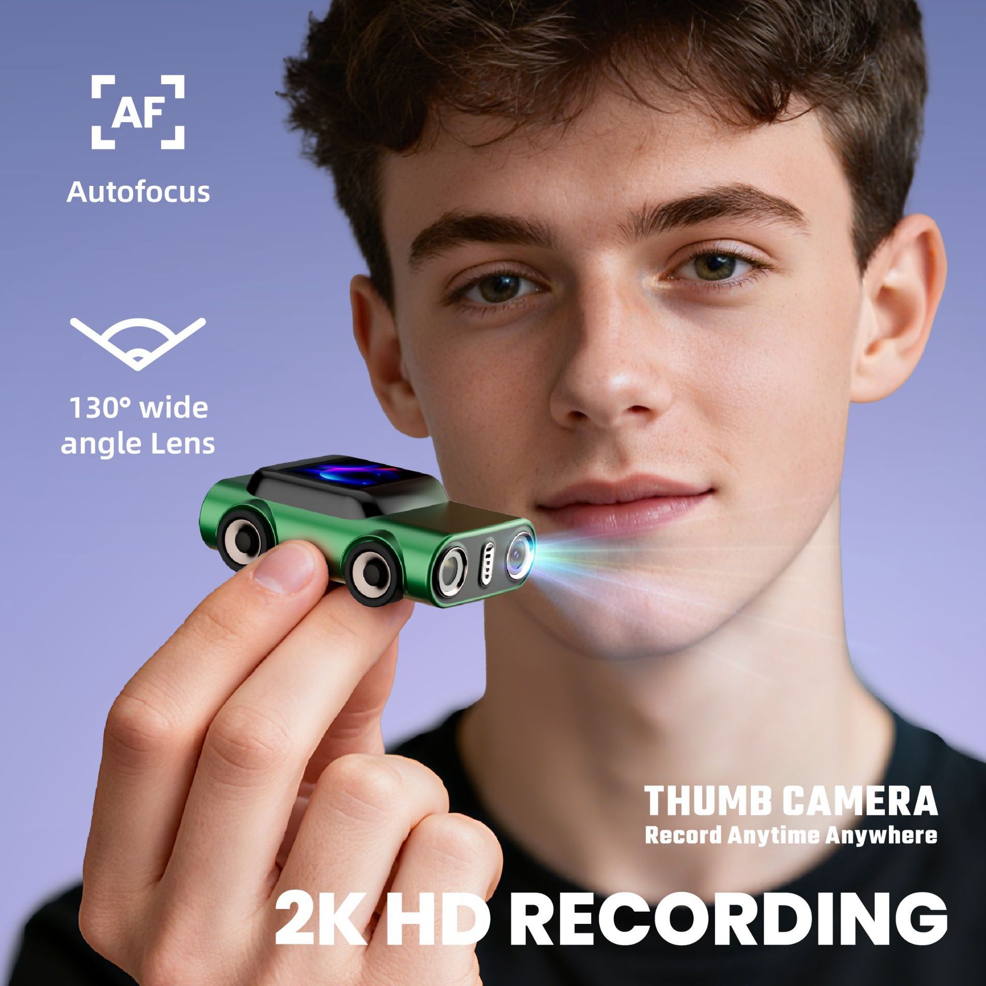 New mini thumb camera children's video camera toy student party sports camera camera toy camera birthday holiday gift