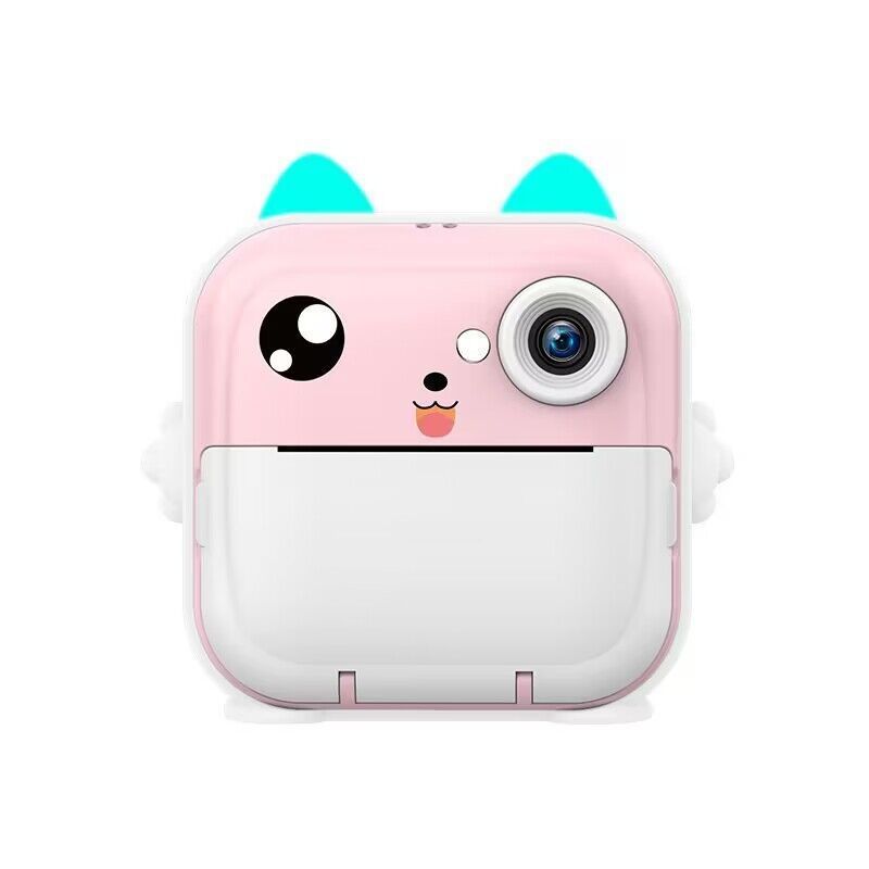 New children's camera polaroid instant printable camera HD digital photography can be connected to the mobile APP to print children's toy camera birthday and holiday gifts.