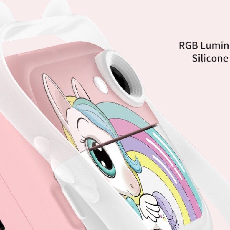 The new children's camera polaroid instant printable camera HD digital photography can be connected to the mobile APP to print cartoon children's toy camera birthday and holiday gifts.