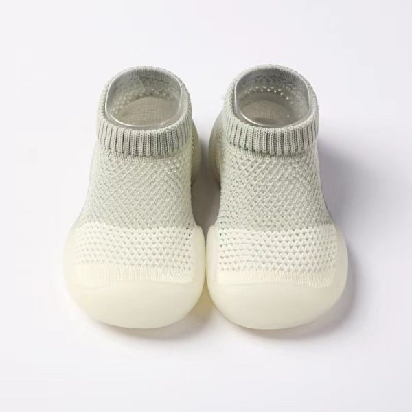 Newborn Baby Boy Shoes Embroidery Pattern Nonslip Floor Socks Kids Girls Soft Rubber Sole Crib Toddler Booties Child Sneakers Orange 18