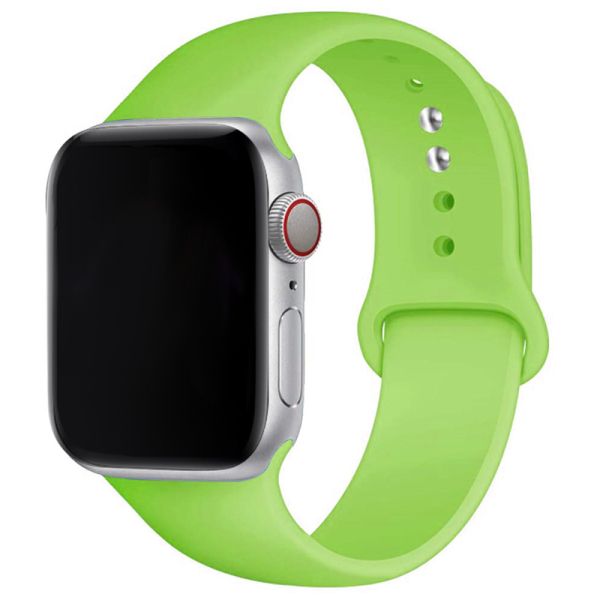 Silicone Strap For Apple Watch Band 44Mm 45Mm 42Mm iwatch 40Mm 38Mm 41Mm Correa Watchband Bracelet Apple Watch Series 7 3 5 6 SE White 38 40 41mm / 42 44 45mm