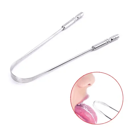 Seamless Tongue Cleaner, Tongue Cleaning Tool, Tongue Scraper Cleans Tongue in a Painless manner, Promotes Oral Health and Fresh Breath