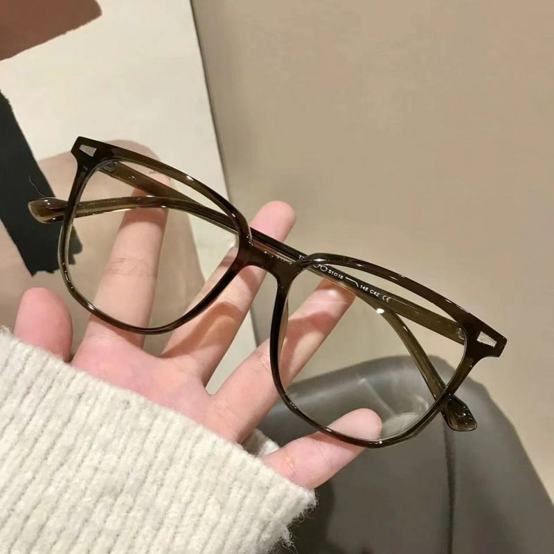 New Anti Blue Light Glasses Transparent Computer Glasses Frame Women Men Square Eyewear Blocking Glasses Optical Spectacle Eyeglass Eyewear Frames Gift glasses box