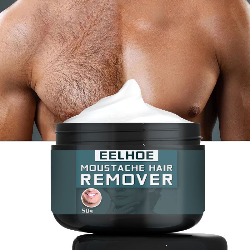 Men Hair Removal Cream Mild Non Irritating Facial Beard Armpit Leg Chest Hairs Clean Skin Nourishes Repair Skin Body Care