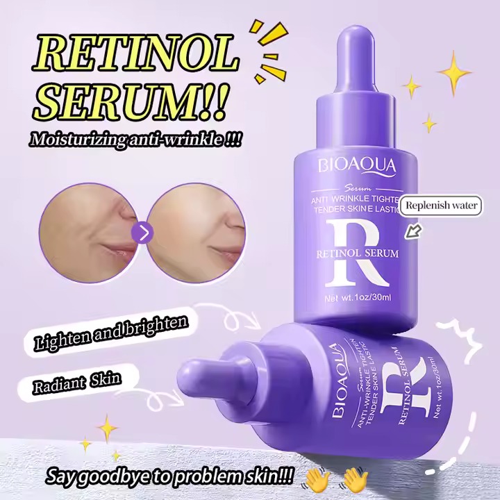3 in 1, Retinol Firming Serum + Collagen Cream+ Collagen Serum , Anti aging, Anti Wrinkles, Anti Acne, Anti Dark Spots, Can use with Vitamin C Face Brightening , Smooth Skin and Revitalized