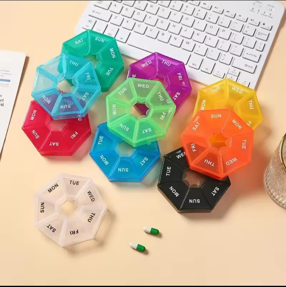 7 days pill/medicine storage box