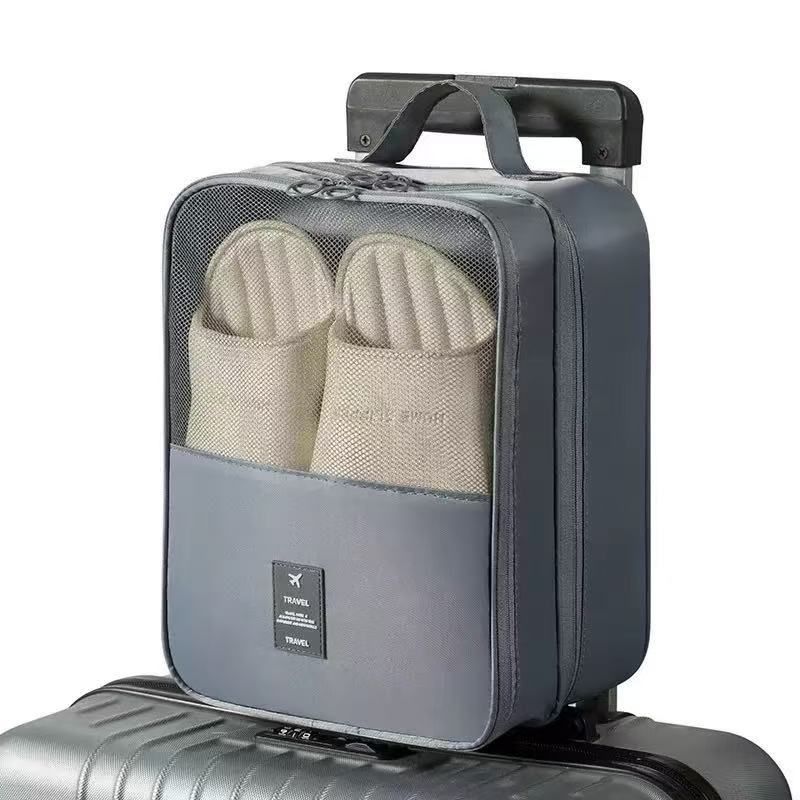 Waterproof  Travel  bag organizer  has 3 zip, 3 level shoe bag now available in 5 colours