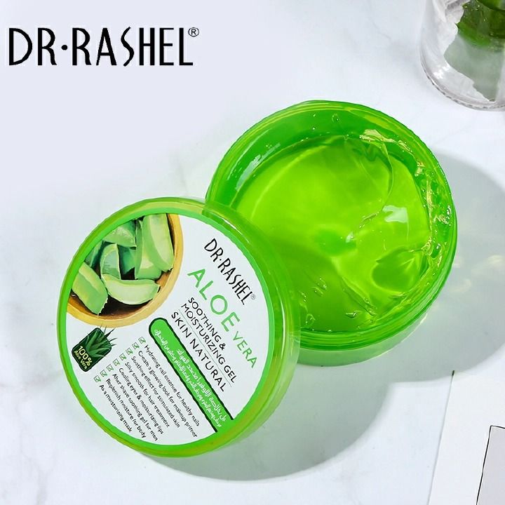 Dr. Rashel Aloe Vera Soothing & Moisturizing Gel for Face & Body, 300g