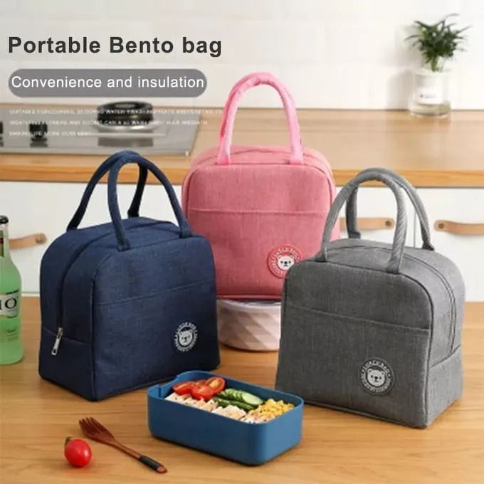 New Cationic Cold Insulation Bag Thickened Lunch Bag Ice Bag Student Portable Waterproof Lunch Box Bag Insulation