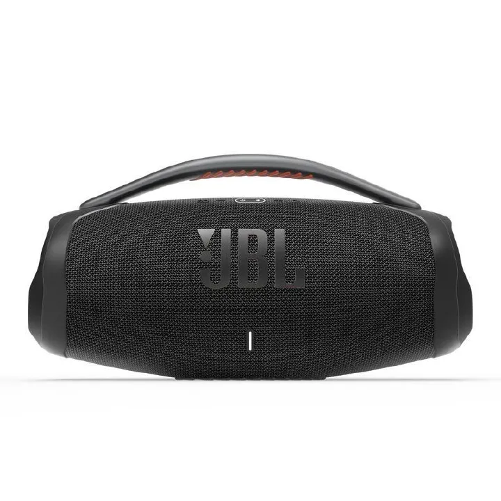 JBL Boombox 3 - Original JBL has been redesigned inside too, added with a new subwoofer unleashing much deeper bass and massive JBL Original Pro Sound, all with lower distortion.
