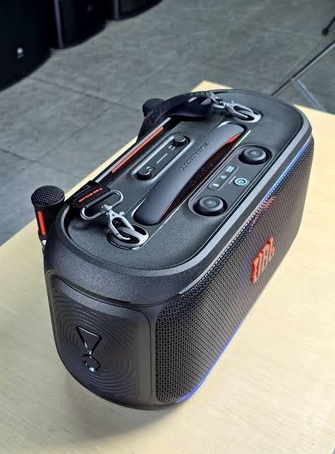 Jbl PartyBox On-the-Go 2 Original Portable Bluetooth Speaker With Microphone Black