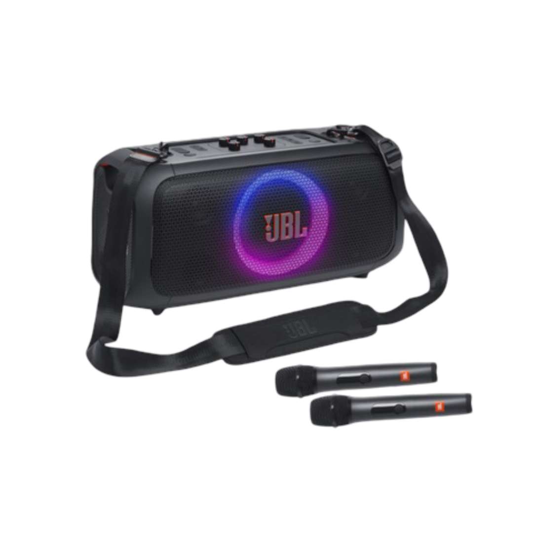 Jbl PartyBox On-The-Go Essential Original Portable Bluetooth Speaker with Microphone Black