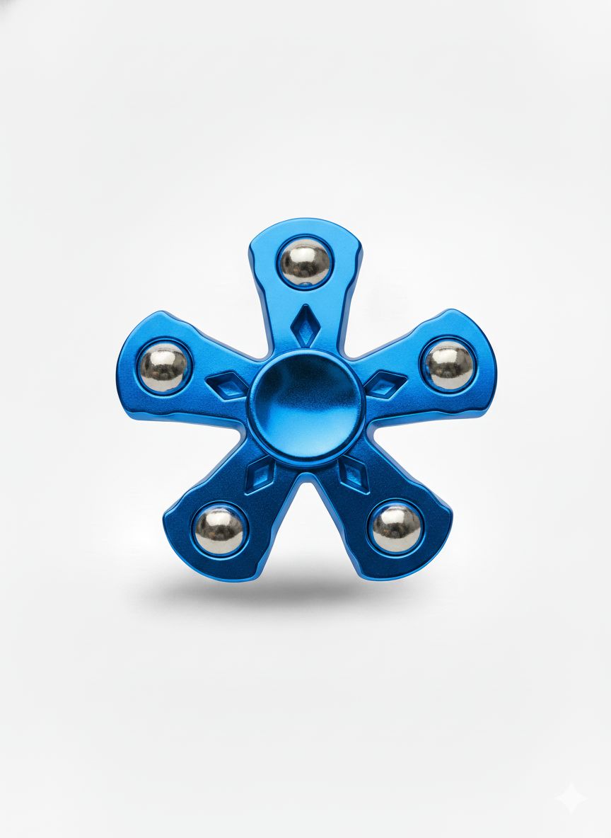 Atomic Spinner - Stress Reliever Fidget Toy for Play and Fun for All Ages to relieve Anxiety and help with Focus.