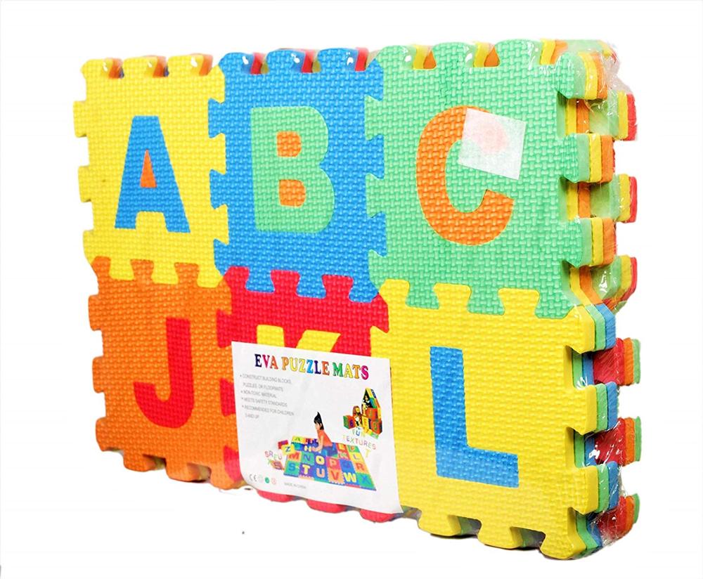 Foam Puzzle Mat Eva Alphabet Non-toxic Kids Eva Puzzle Floor Mat for Kids Waterproof Baby Play Mat.