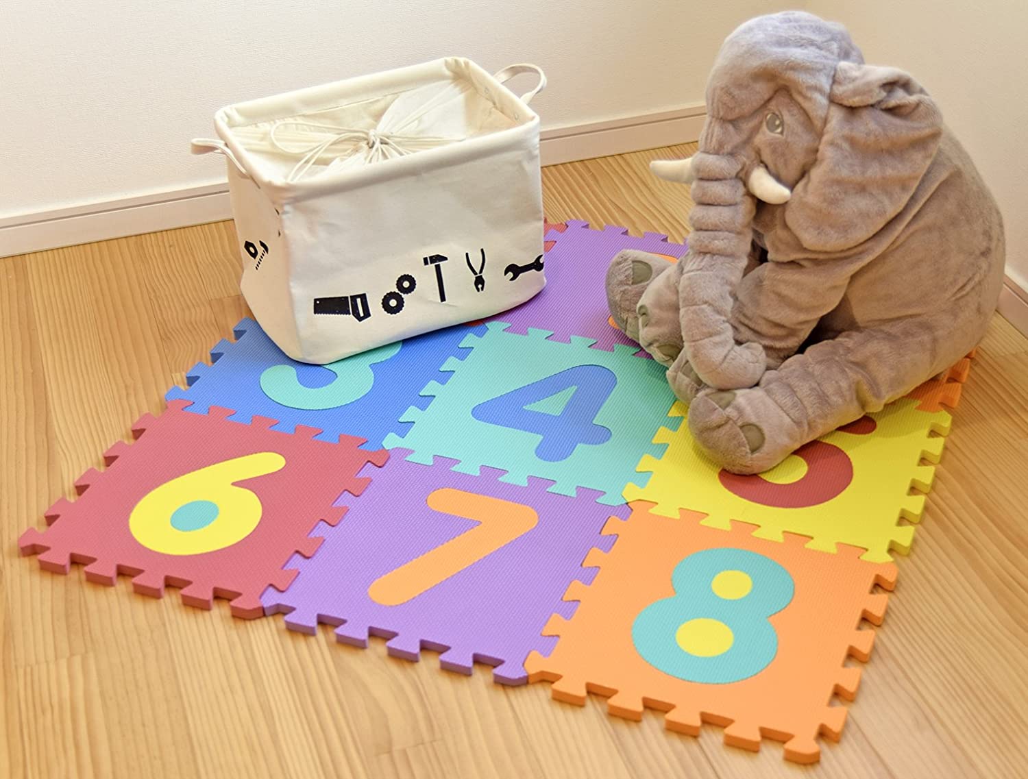 Foam Puzzle Mat Eva Alphabet Non-toxic Kids Eva Puzzle Floor Mat for Kids Waterproof Baby Play Mat.