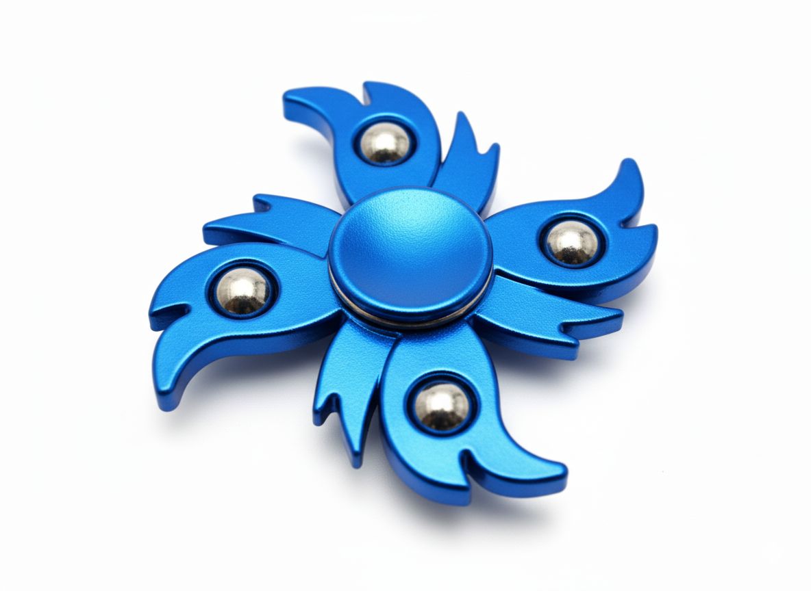 Atomic Spinner - Stress Reliever Fidget Toy For Play And Fun For All Ages To Relieve Anxiety And Help With Focus.