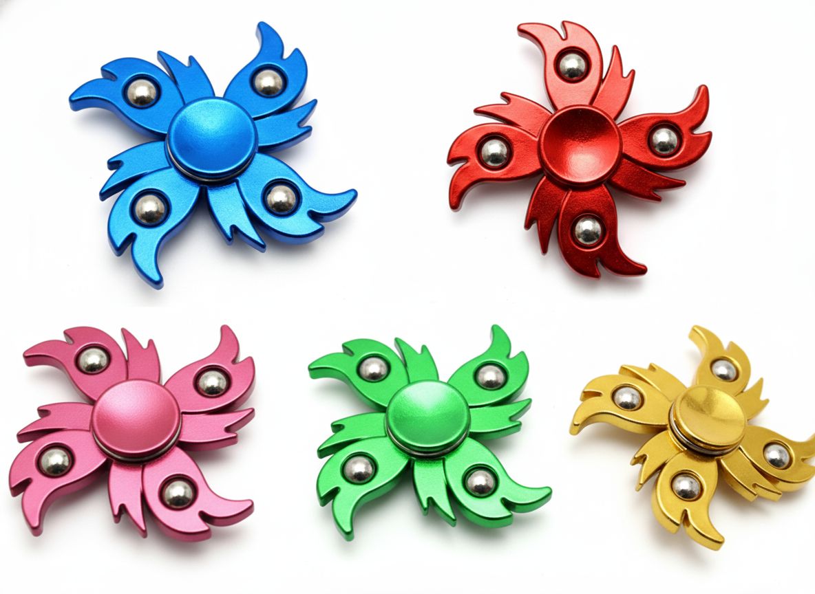 Atomic Spinner - Stress Reliever Fidget Toy For Play And Fun For All Ages To Relieve Anxiety And Help With Focus.