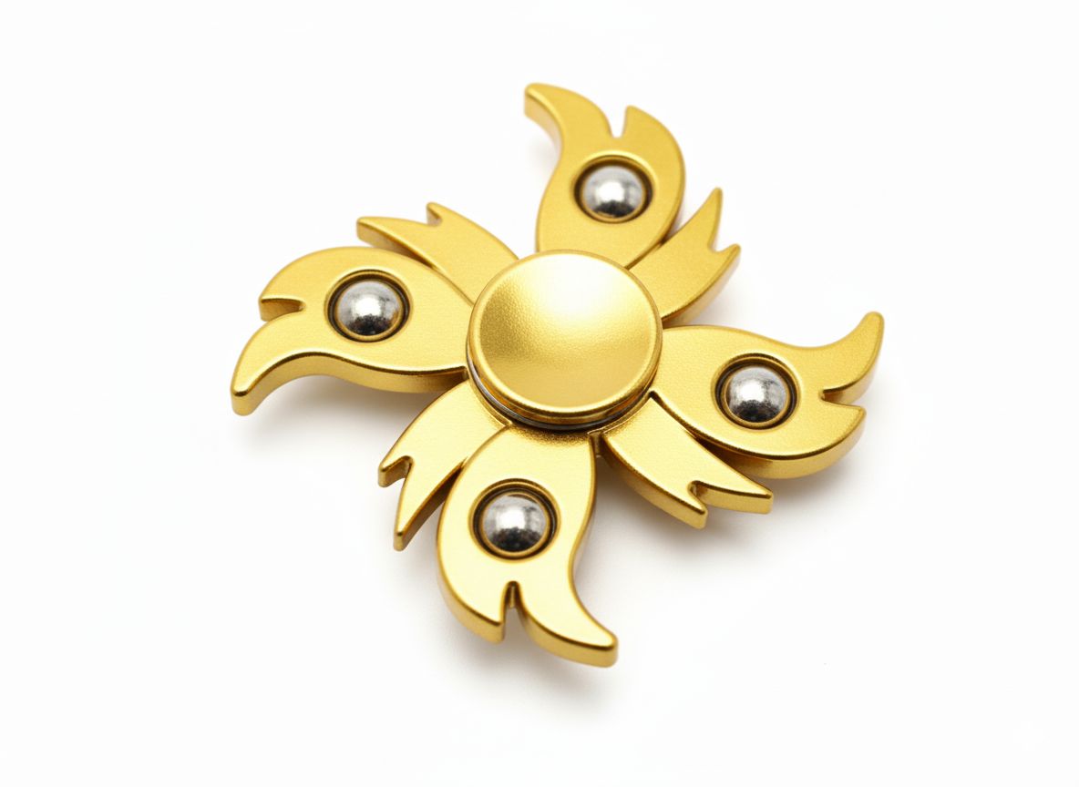 Atomic Spinner - Stress Reliever Fidget Toy For Play And Fun For All Ages To Relieve Anxiety And Help With Focus.