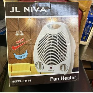 🍆🌱Top-Exclusives sales Discounts🌱🍆JL Niva Fan Room Heater For Normal/Warm/Hot Wind Selection 2000W.2 Heat Setting: 1000 Watts low,
 2000 Watts high Cool fan for summer use 
Adjustable thermostat