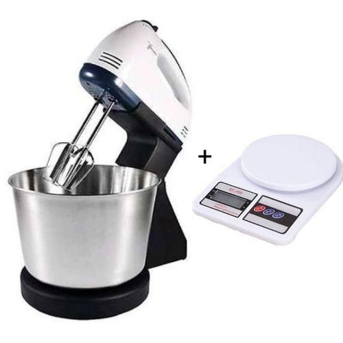 📍PERFECT COMBO 📍✔️Sokany 7 Speed Hand Mixer With Bowl,Egg Beater Whisk Cake Baking with free 10kg kitchen scale🌽