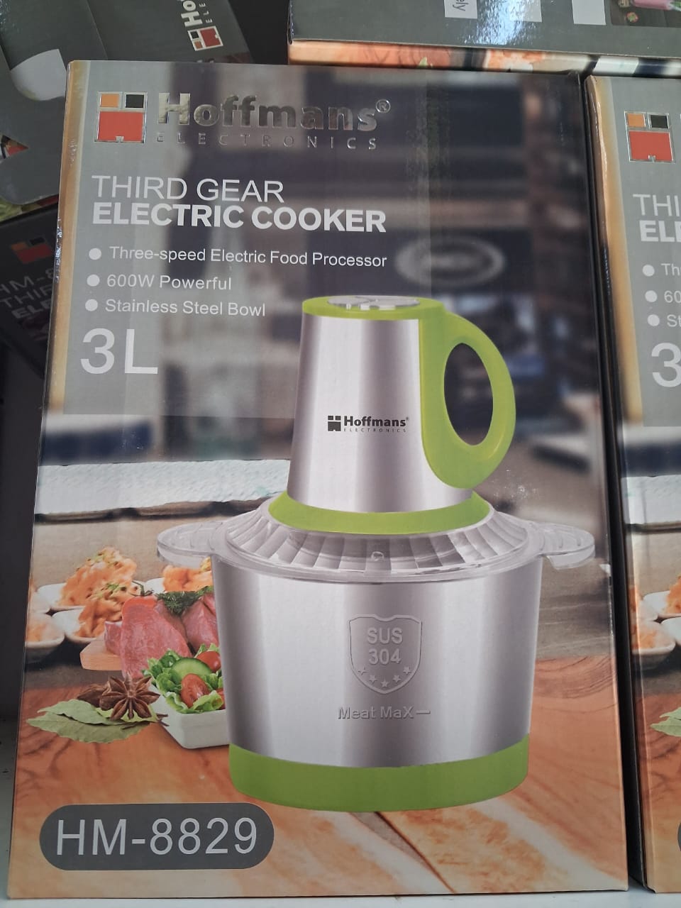 🎀3L Stainless Steel Electric Meat Grinder Meat Chopper Food Chopper Food Grinder Meat Mincer Food Processor Machine for Meat Vegetables Fruits and Nuts🦋【2 Speed Control】With high and low speed contr