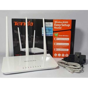 🍆BLAZING FAST WIFI 🍆▶️BUY NOW ▶️tenda N300 Wireless Wi-Fi Router F3 300Mbps.Single-band 2.4GHz Wi-Fi for high-speed wireless transfer
● Three external 5dBi antennas for stronger network signal
● Ens