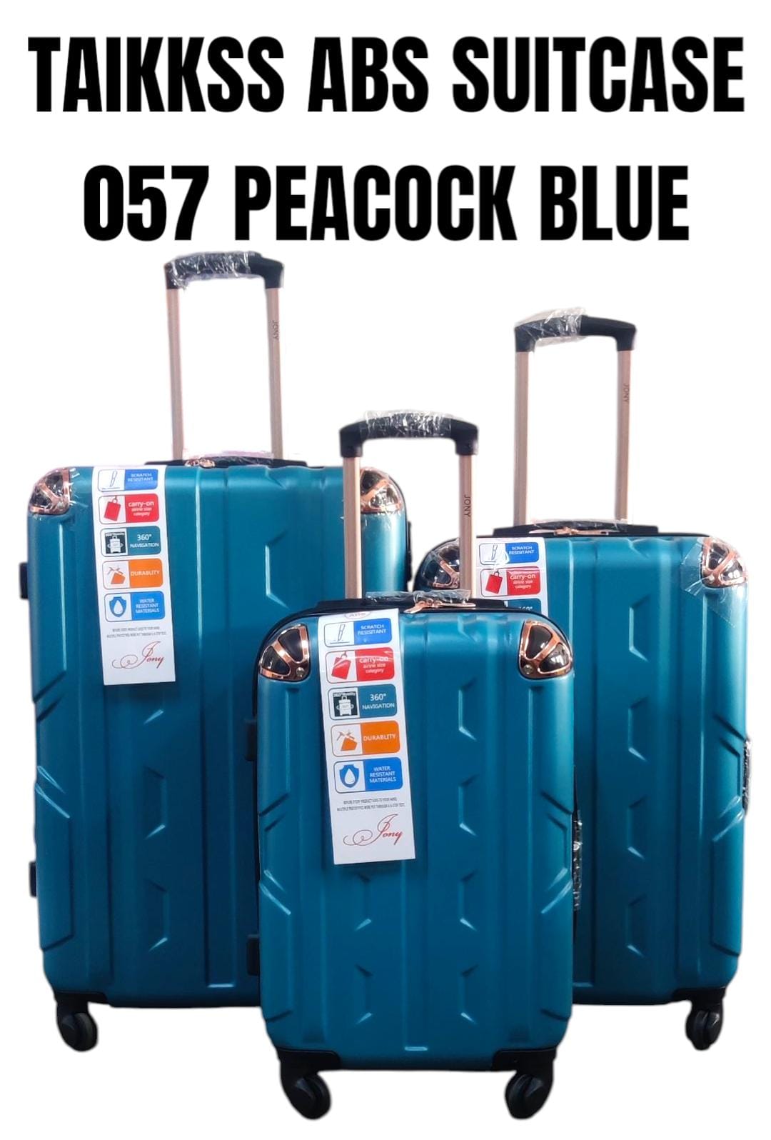 ON OFFER🎀3 IN 1 Fibre LAXURIOUS SUITCASE BRIEFCASE TRAVEL BAG🎉made of high-quality materials and features a sleek and stylish design.

The bag is 3-in-1, meaning it can be used as a suitcase, a brie