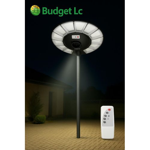 🎇JSOT 2000W UFO Solar Street Light with Remote Outdoor LED Yard Round Compound Security Lamp😶‍🌫️high-brightness LED beads arranged all around the lamp, giving you wide 360° coverage for maximum sec