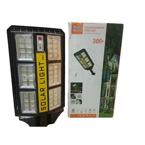 🎇Solar Light 300W Solar Sensor Street Light With Remote Control & Pole😶‍🌫️keep 30% brightness or turn off when motion is not detected. Save more energy. Keep it on, the timer working mode can also